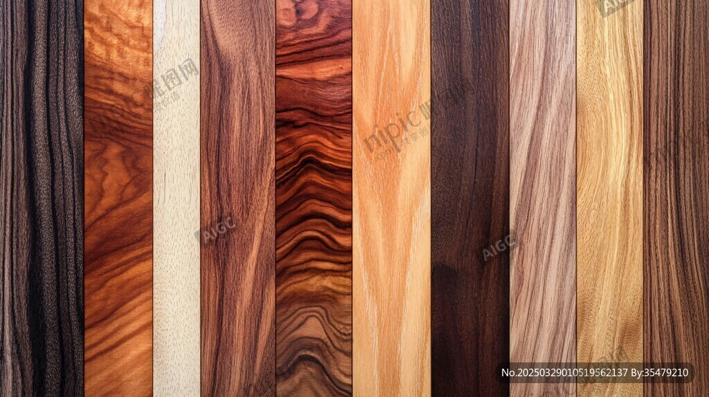 多样木材纹理展示