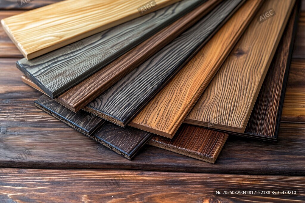 多样木质板材展示
