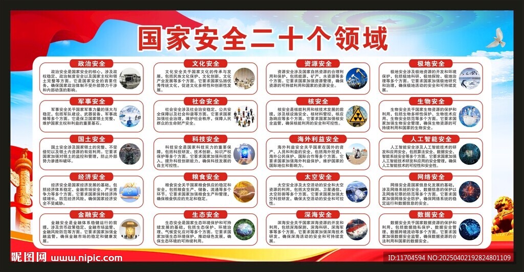 全民国家安全教育日宣传栏