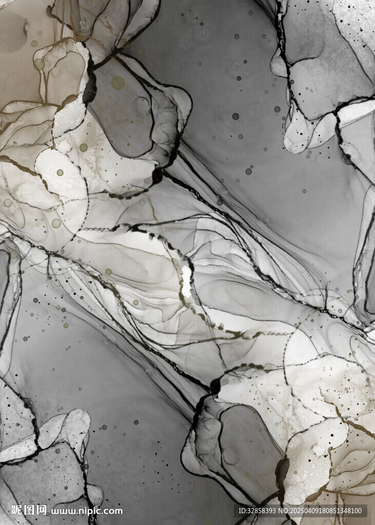 黑色大理石纹背景