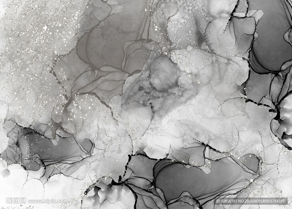 黑色大理石纹背景