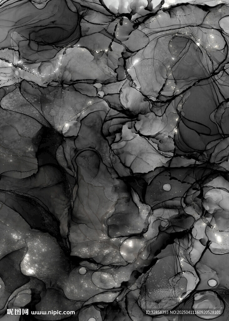 黑色大理石纹背景