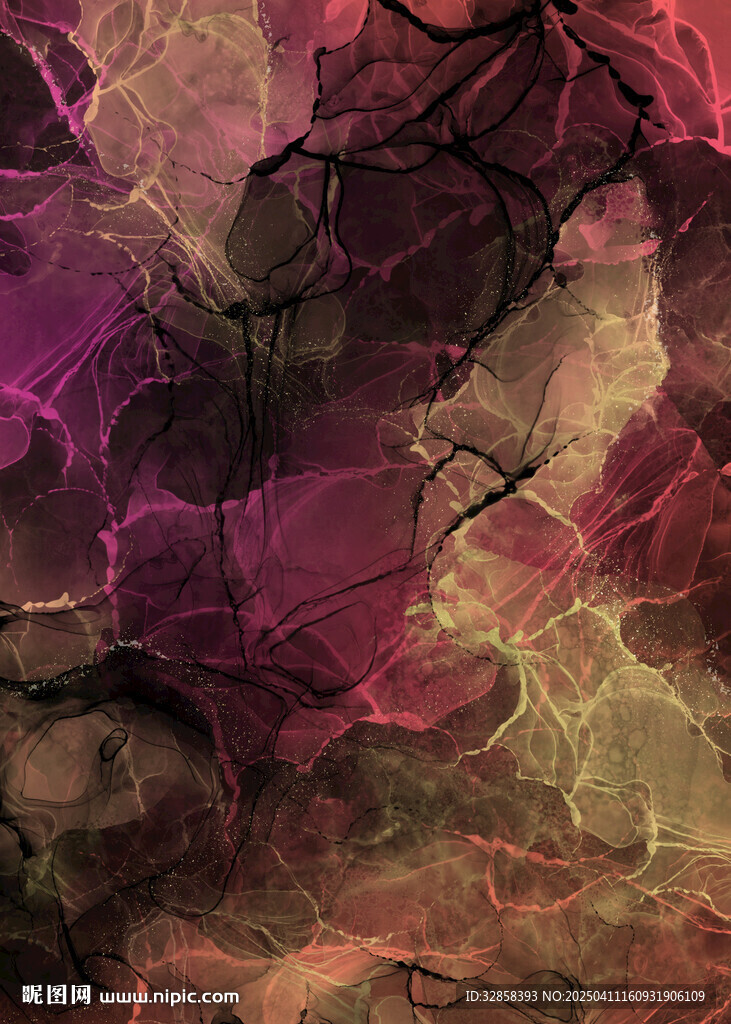 暗红色大理石纹背景