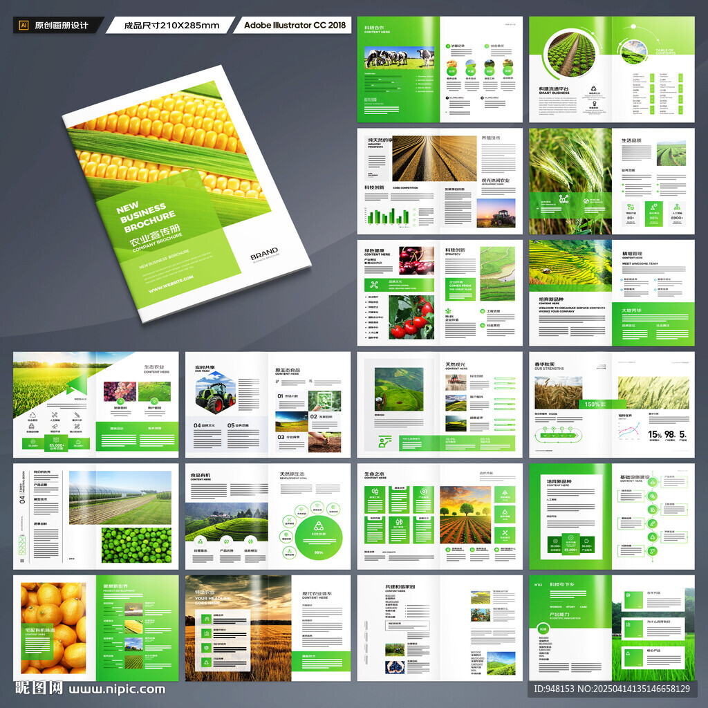 农产品画册