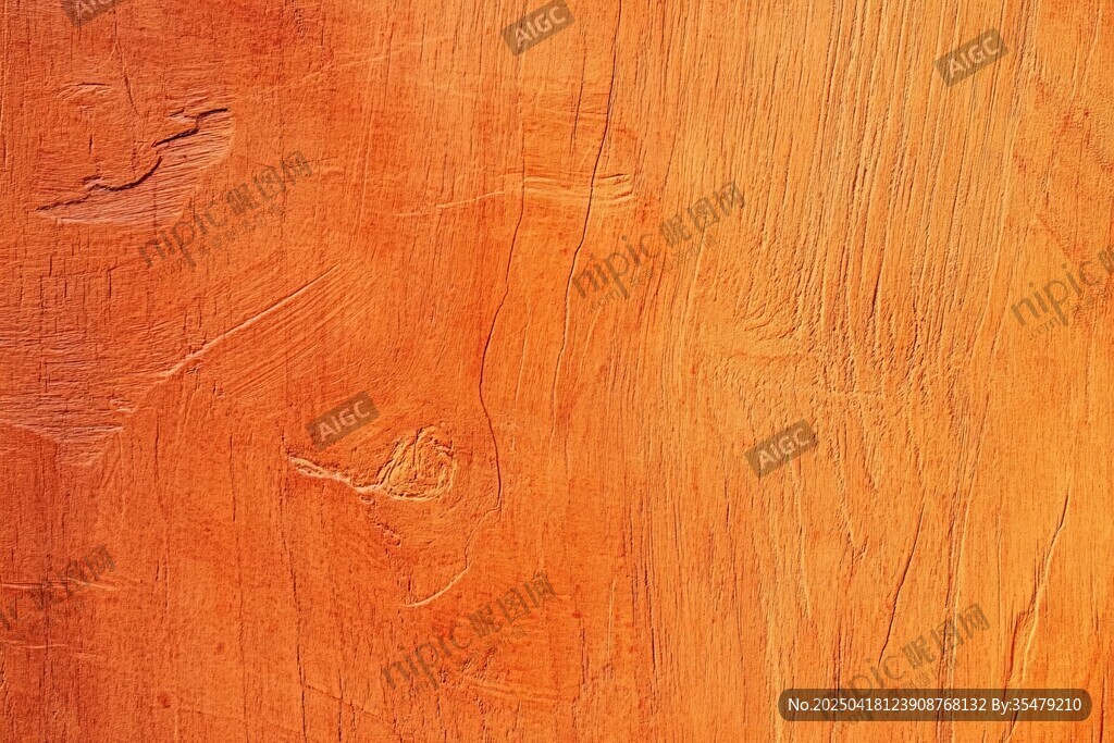 橙黄木纹纹理背景画面