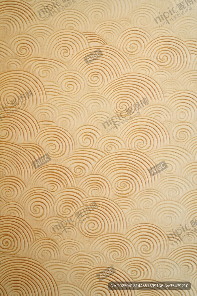 中式云纹纹理背景图案