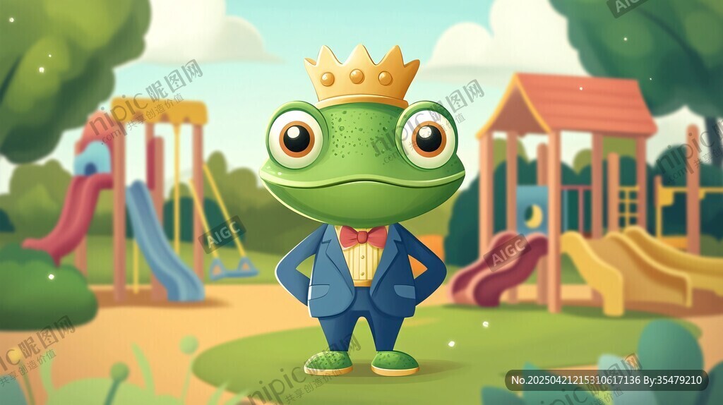 青蛙王子现身欢乐游乐园