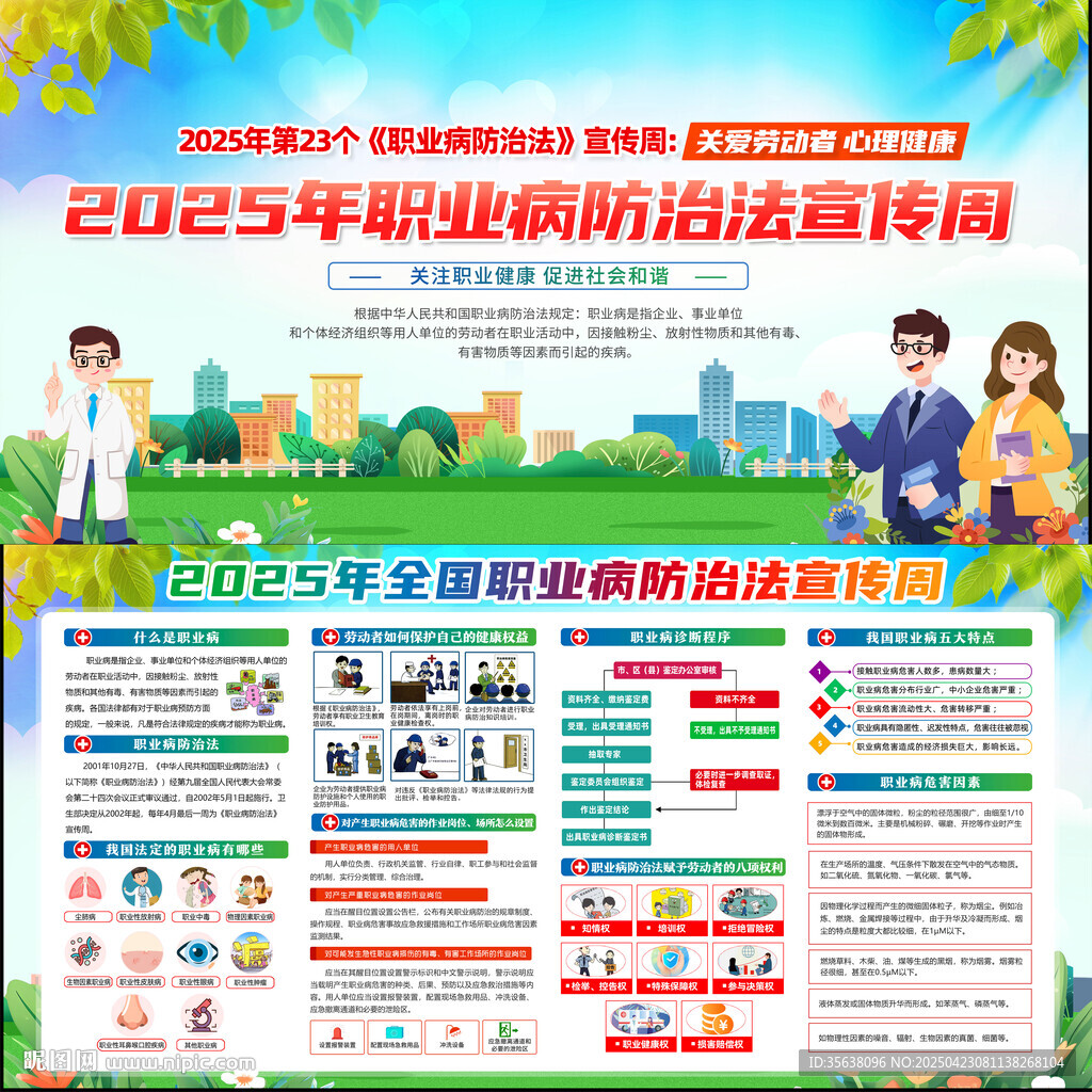 2025年职业病防治法宣传周展