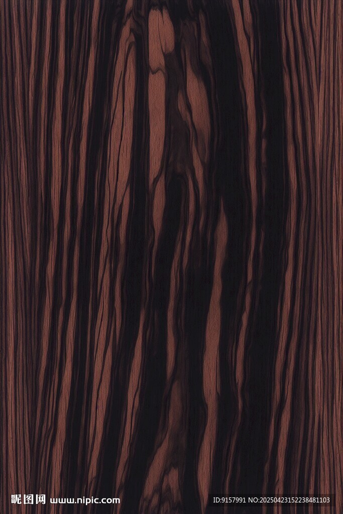 深棕条纹发丝纹理特写