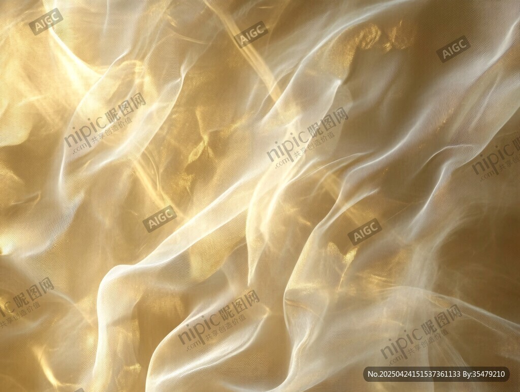 金色飘逸质感纹理背景