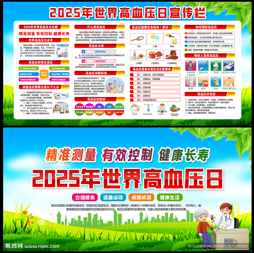 2025世界高血压日宣传海报