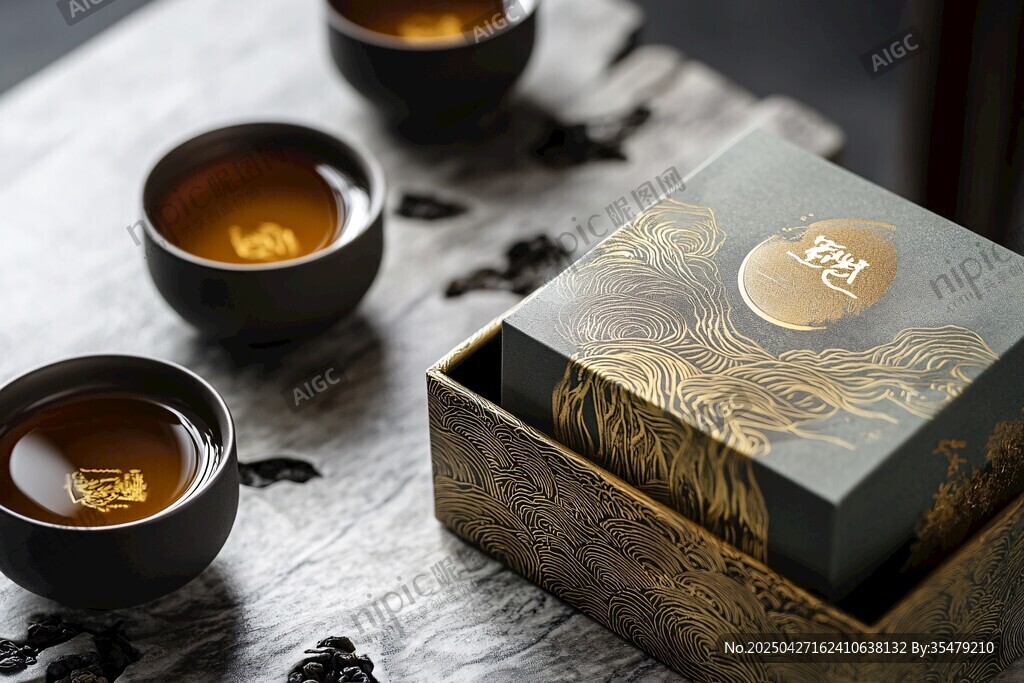 精致茶品与茶具的优雅组合