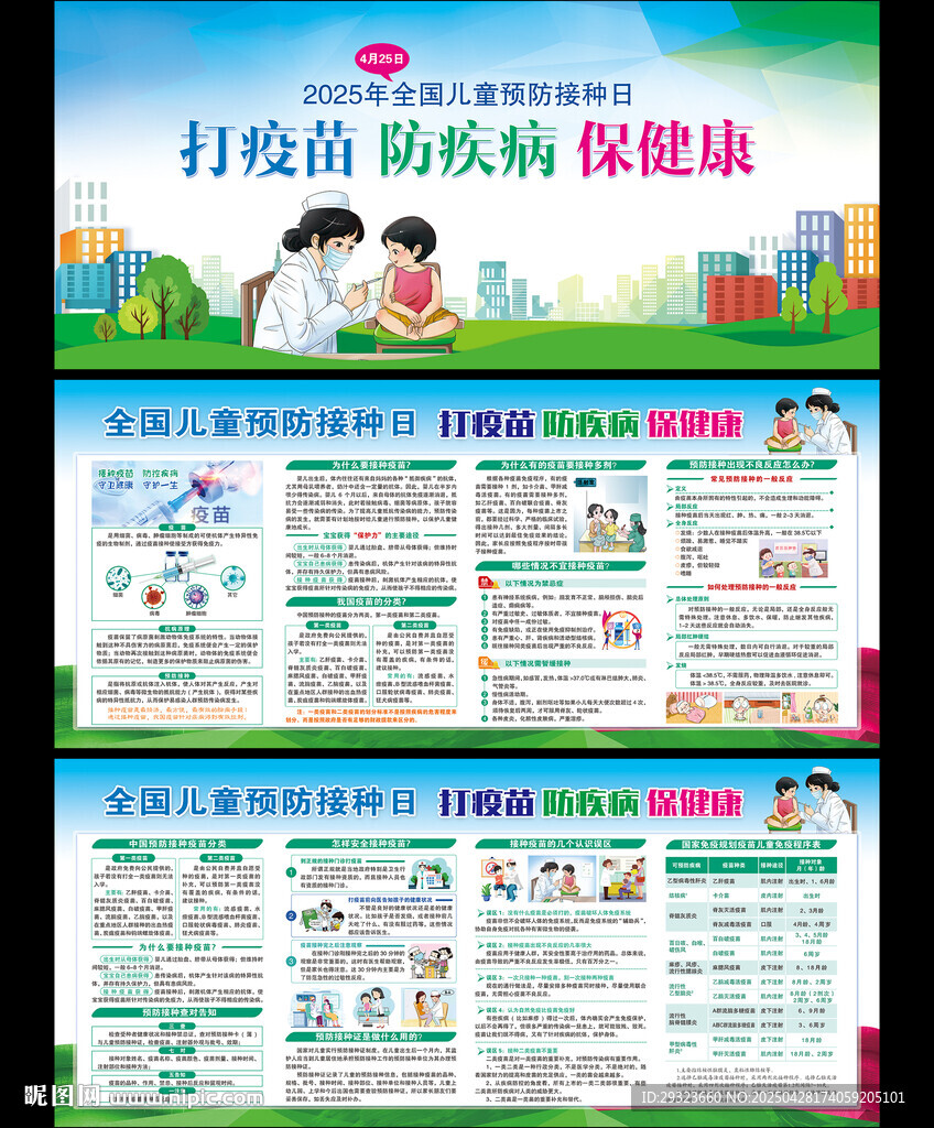 2025年全国儿童预防接种日