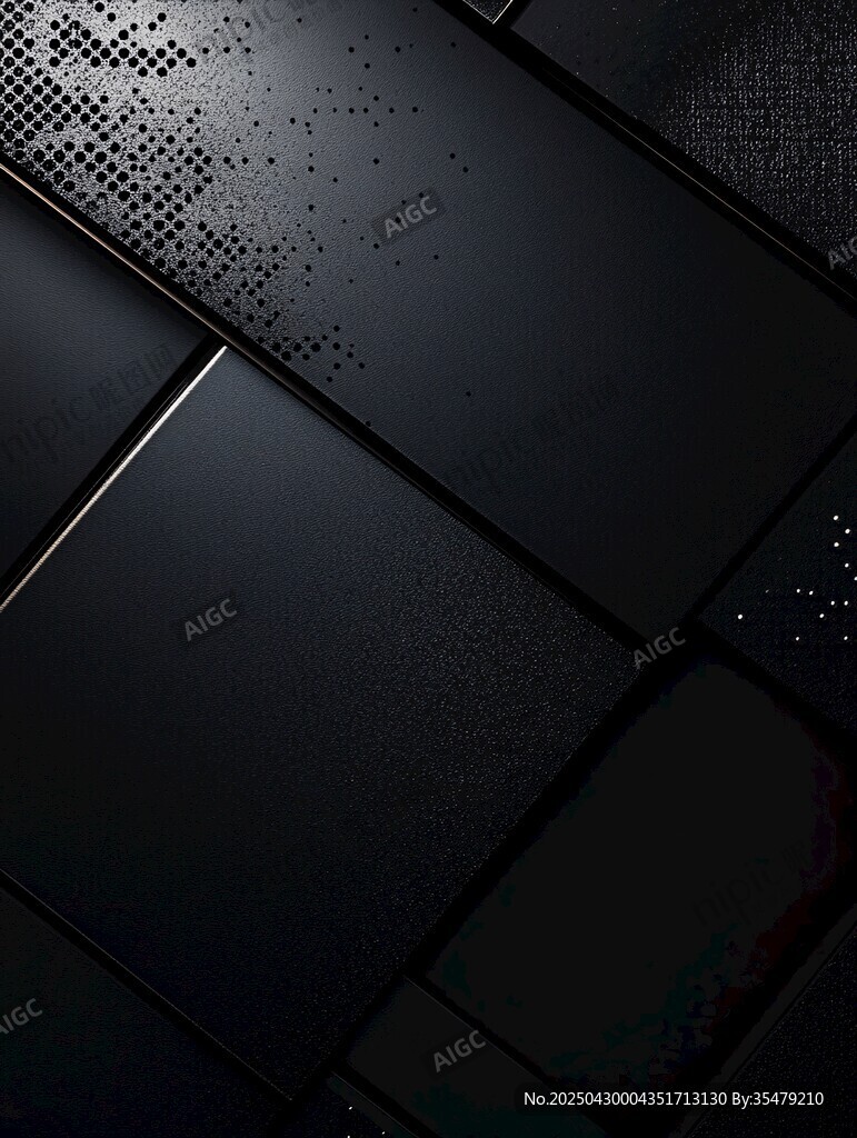 黑色科技风几何纹理背景