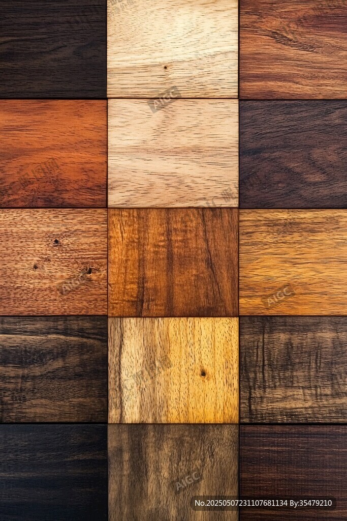 多彩木纹拼接纹理展示