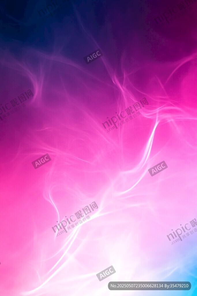 梦幻炫彩渐变烟雾背景图