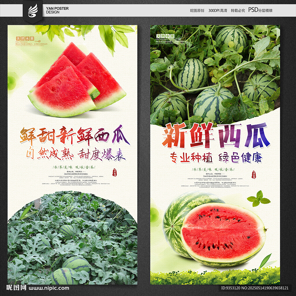 西瓜海报