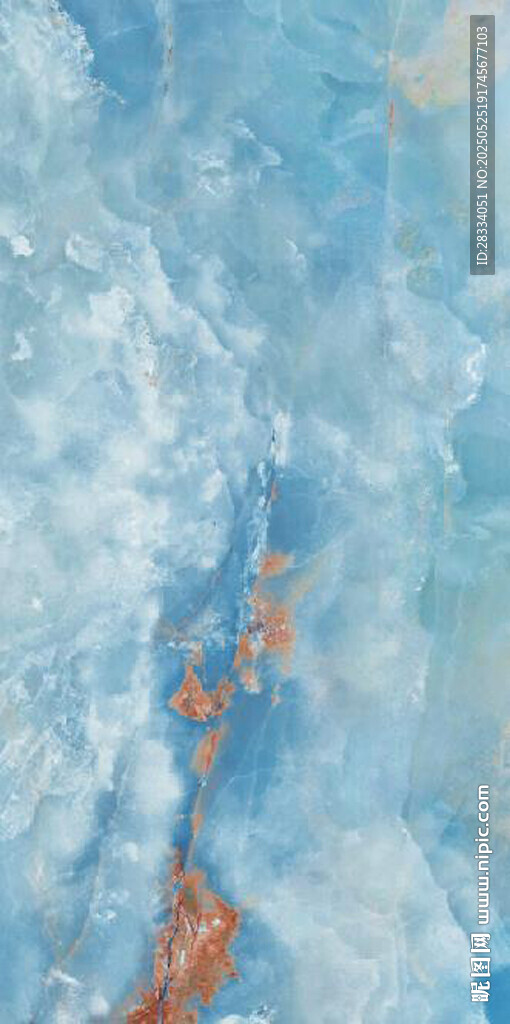 梦幻蓝色大理石石纹