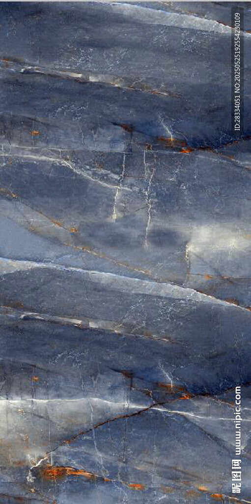 蓝色大理石石纹
