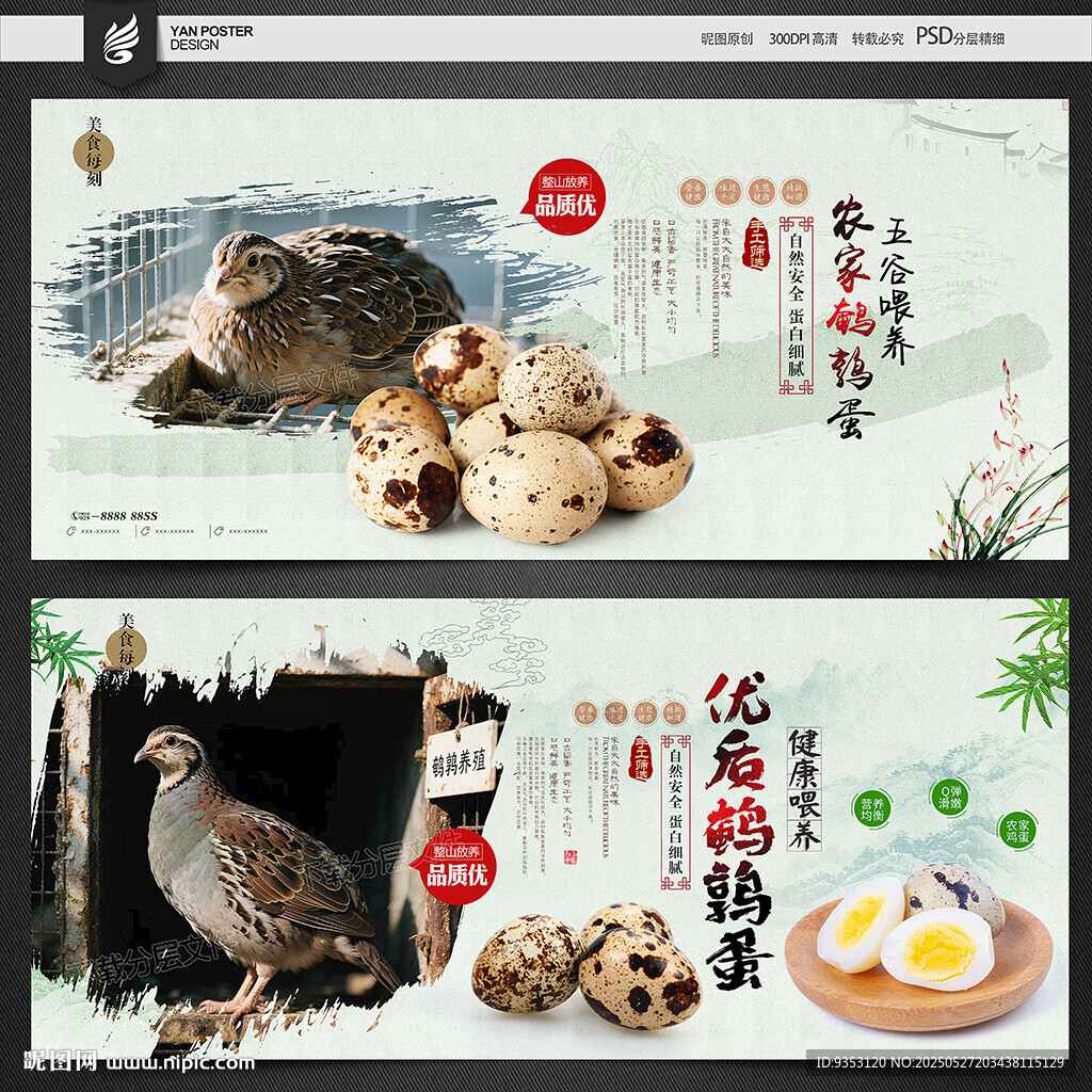 鹌鹑蛋海报