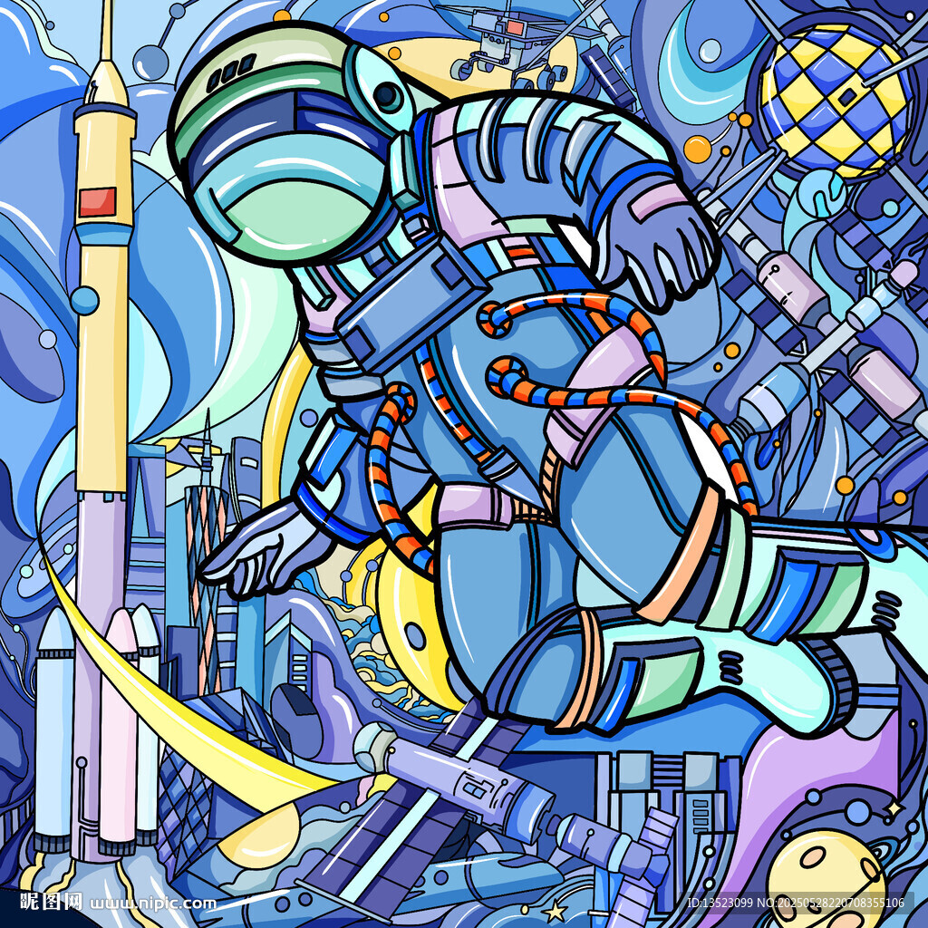 科幻赛博朋克潮流ai人工智能