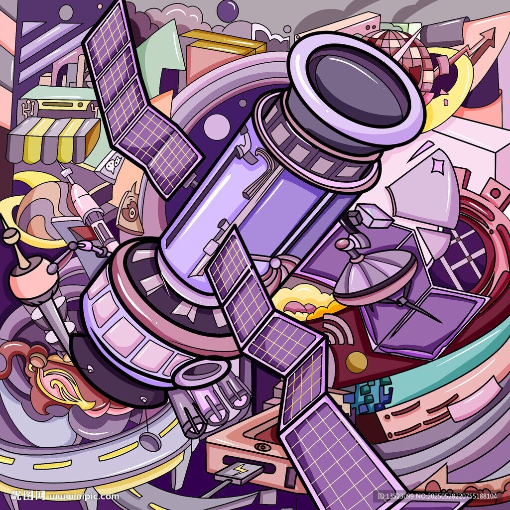 科幻赛博朋克潮流ai人工智能