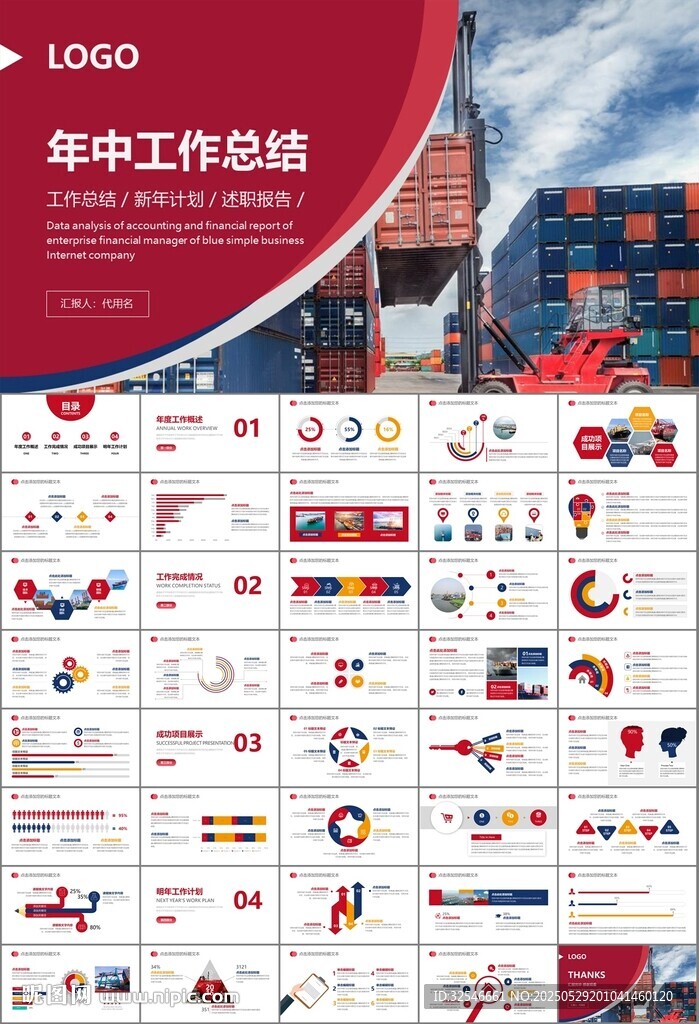 港口码头海运物流进出口总结计划