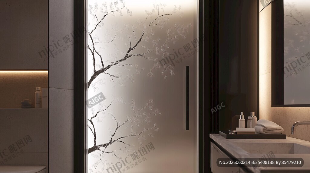 现代简约风精致卫浴空间