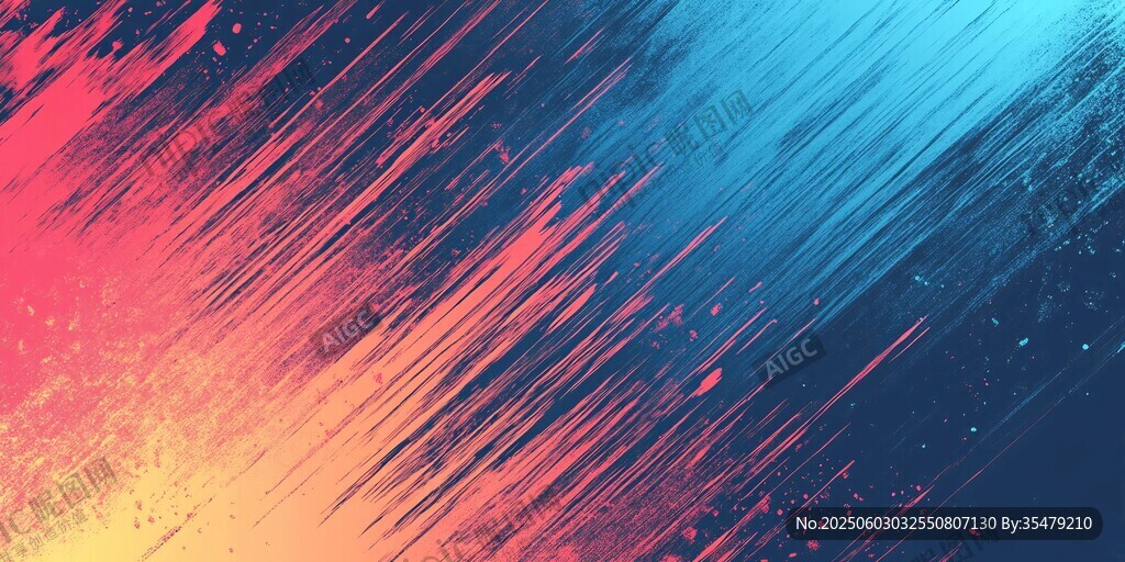 绚丽多彩抽象动感线条背景