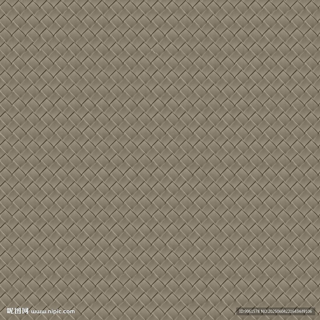 无缝菱形编织皮革纹理
