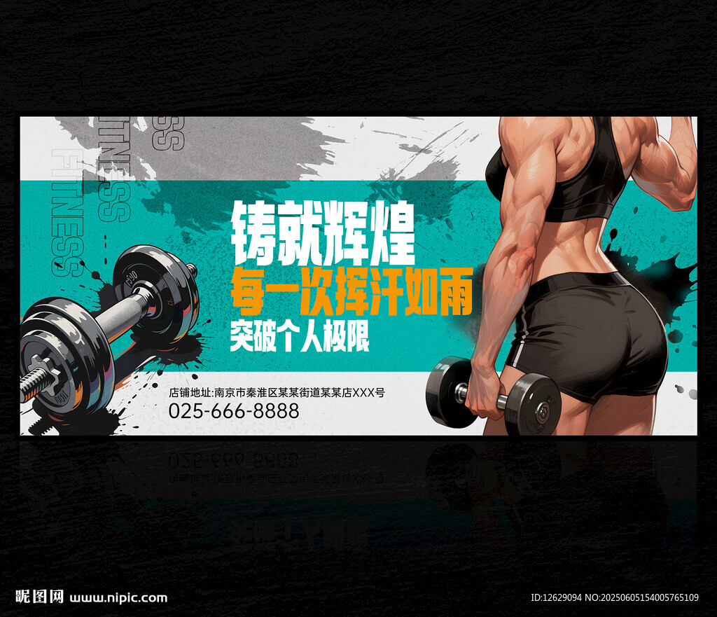 健身海报