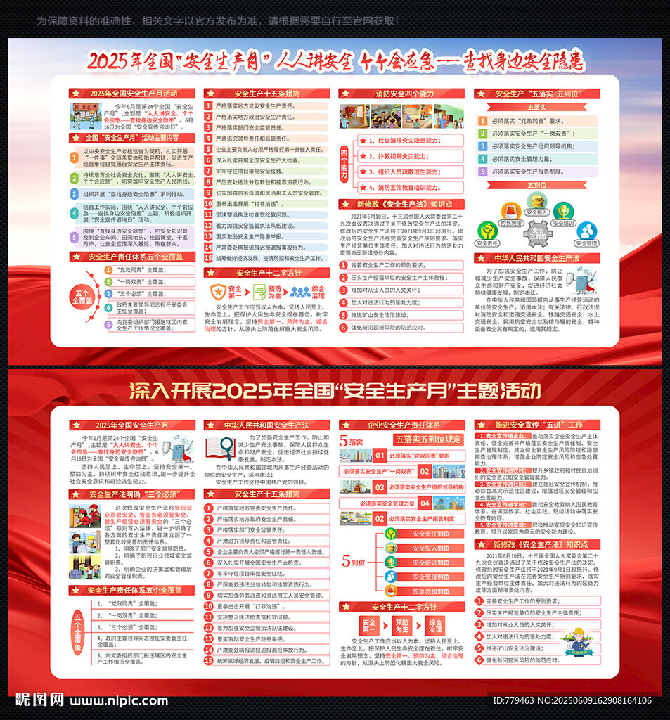 展板 安全生产月
