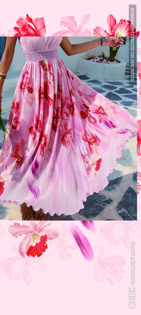 数码印花  定位花