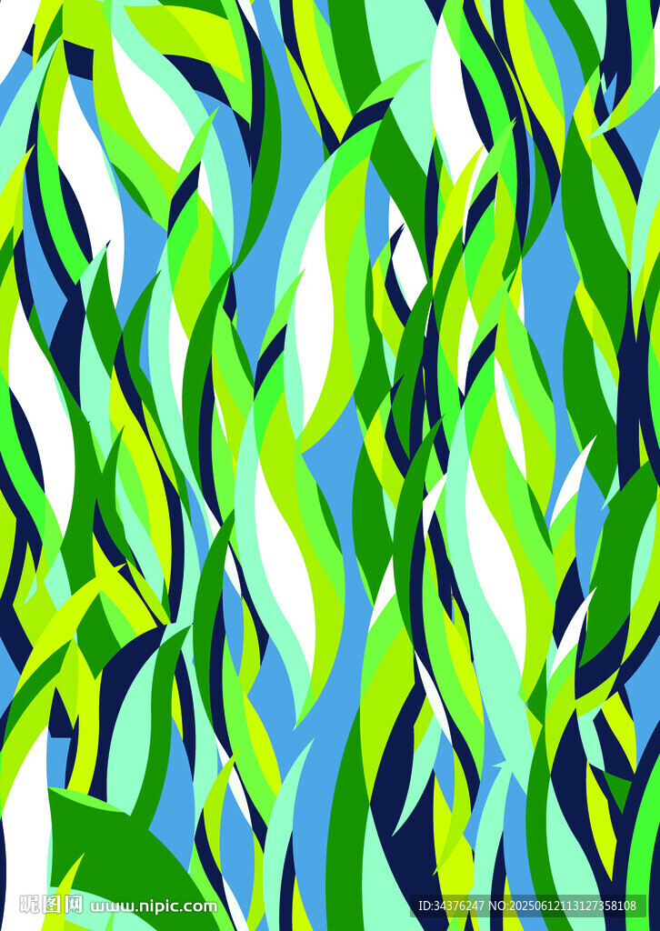 多彩线条抽象图案纹理