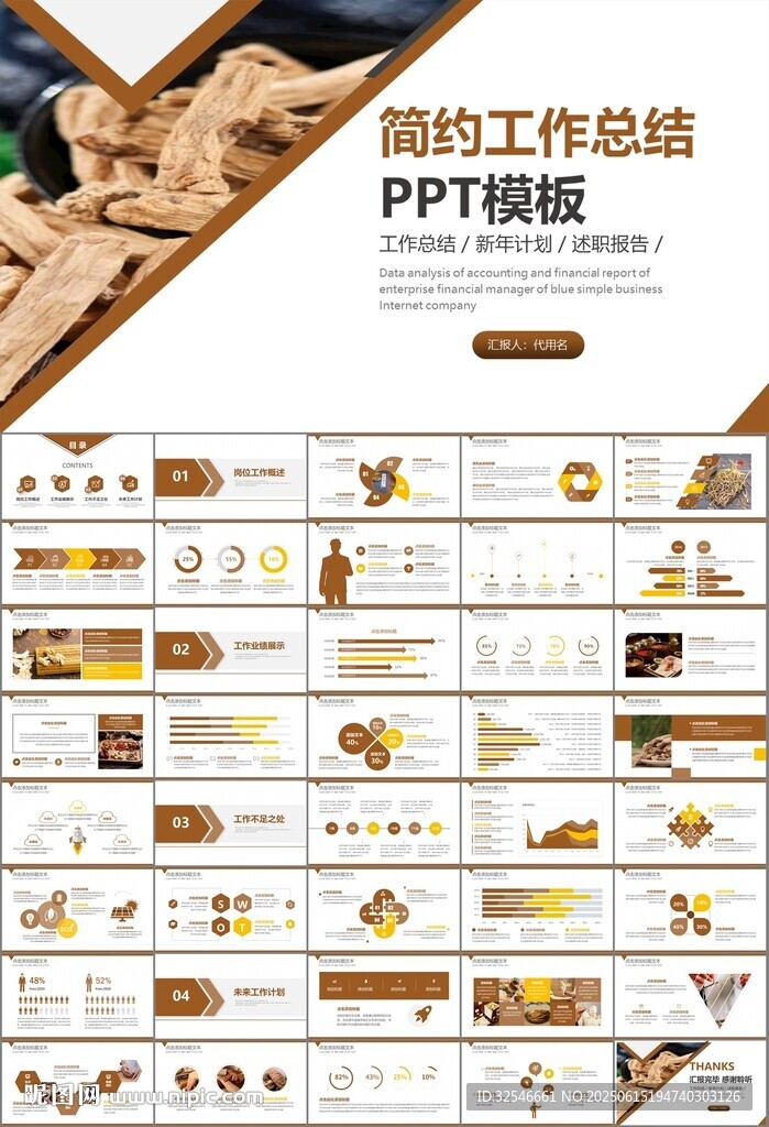 中医中药行业总结计划PPT