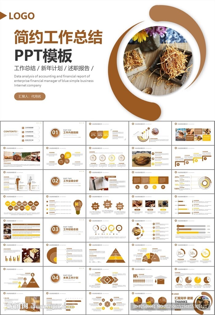 中医中药行业总结计划PPT