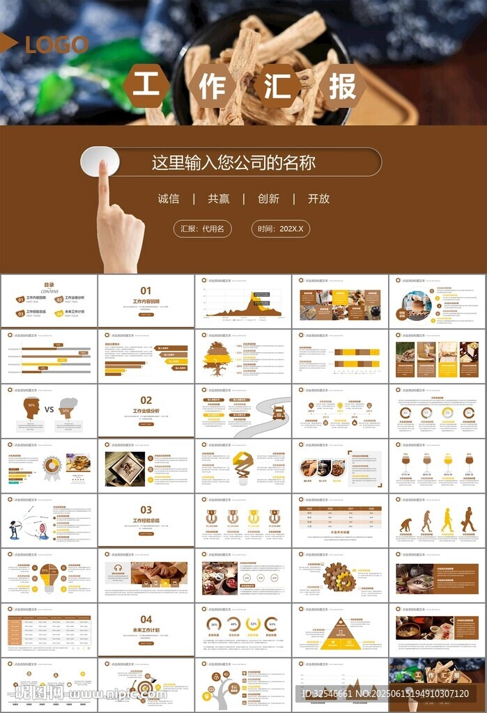 中医中药行业总结计划PPT