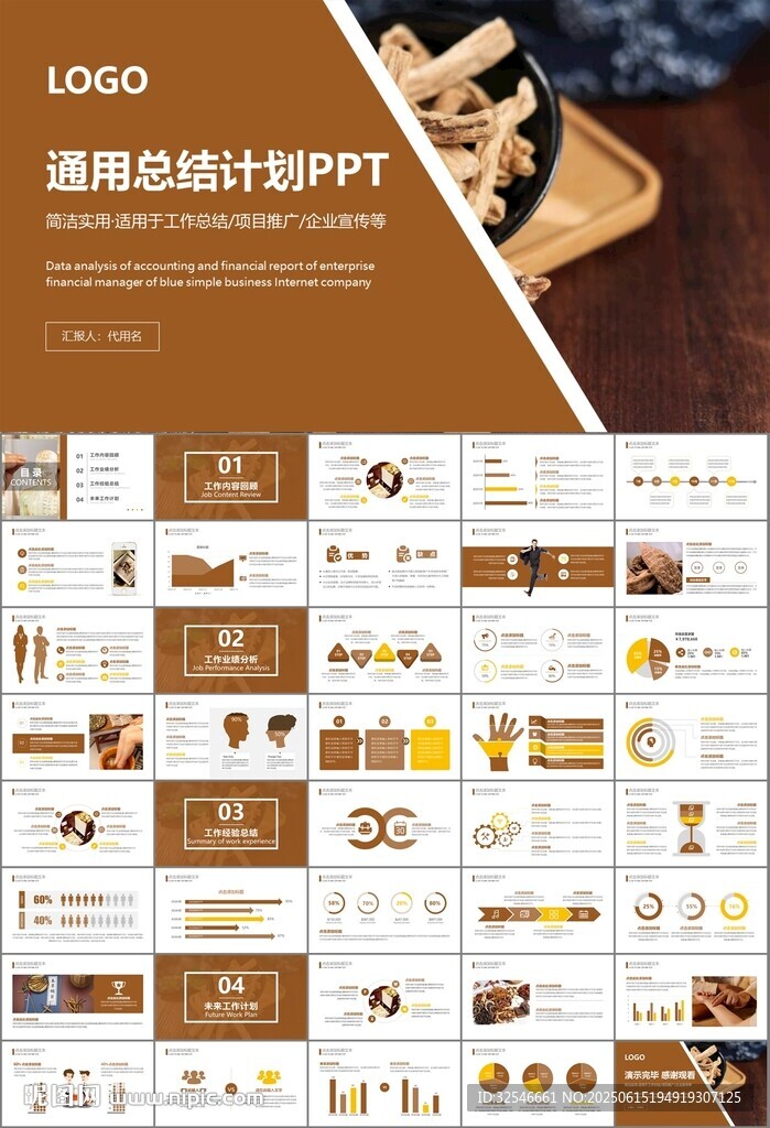 中医中药行业总结计划PPT