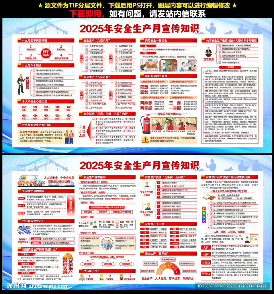 安全生产月展板