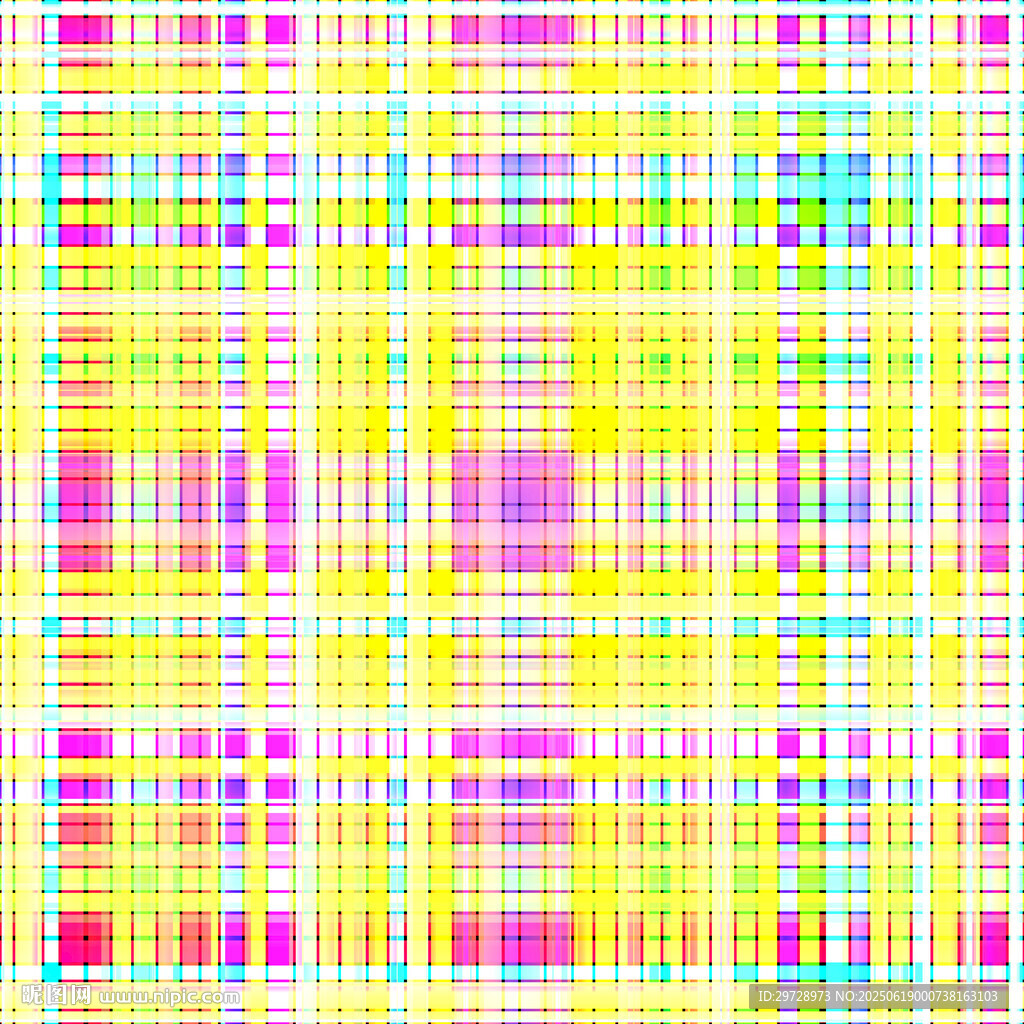 多彩格子图案背景