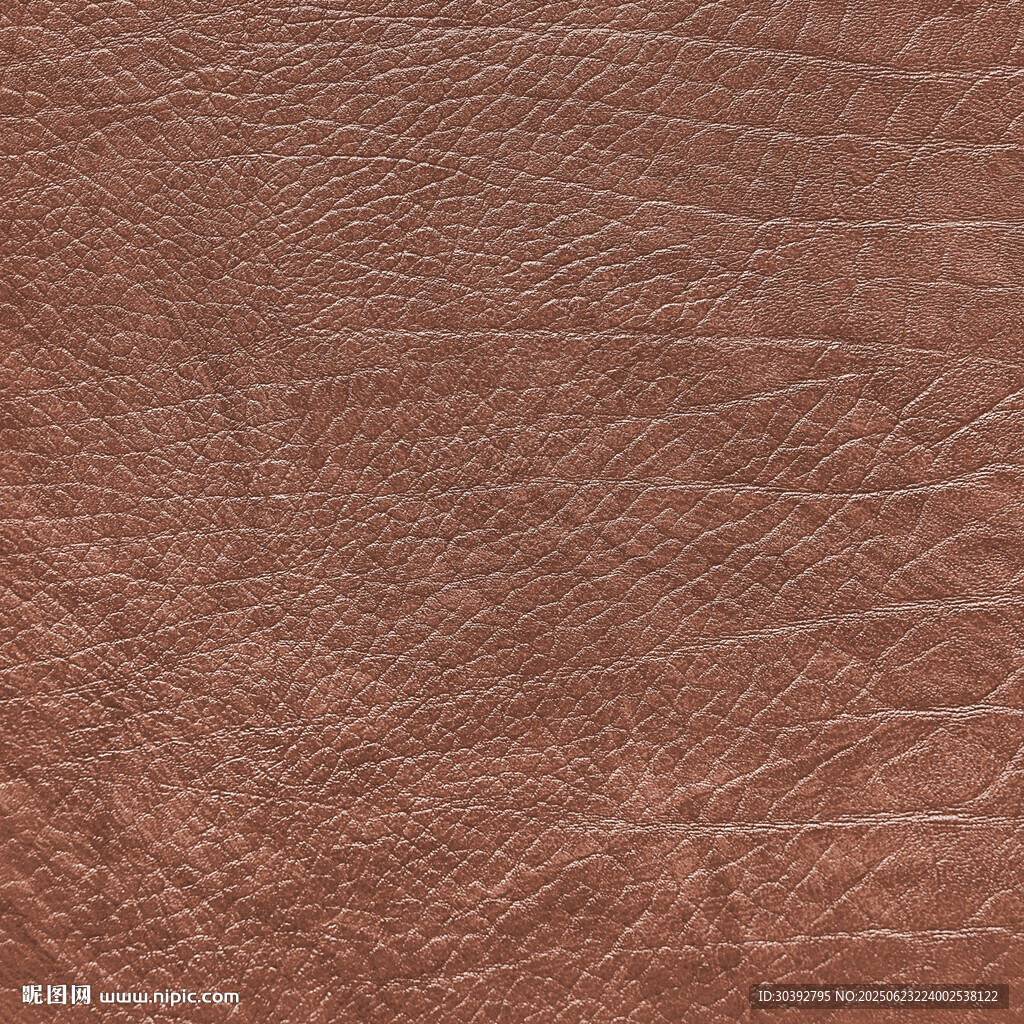 棕红色皮革纹理