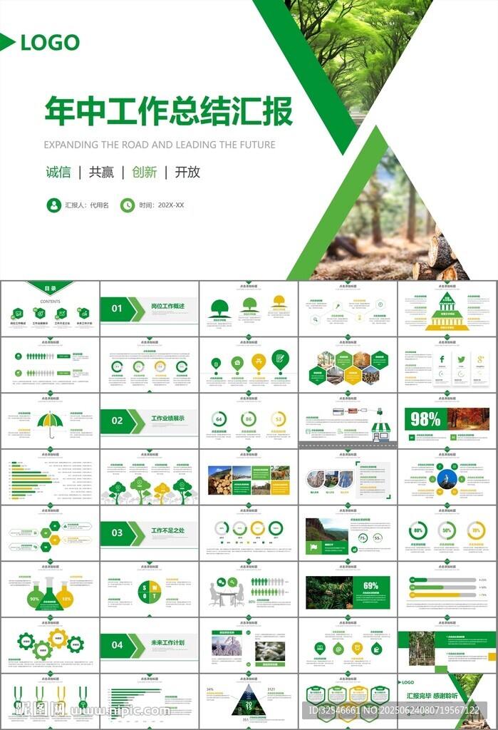生态环境保护环保林业绿化ppt
