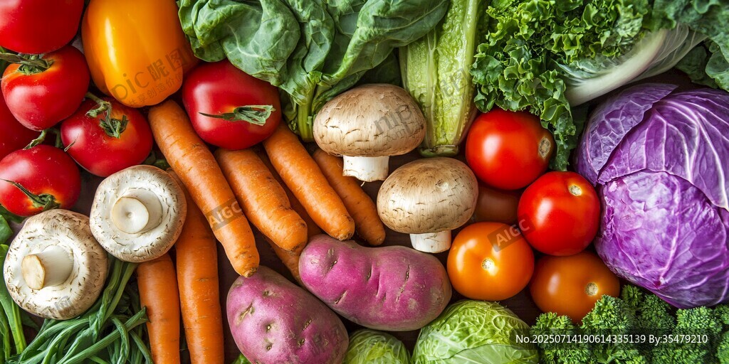 多彩新鲜蔬菜大集合