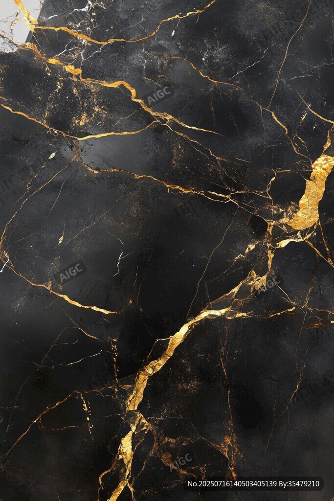 黑金大理石纹理精美图案