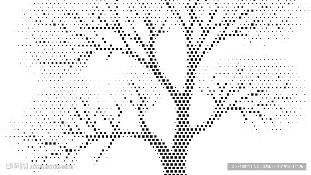 方形树枝穿孔板