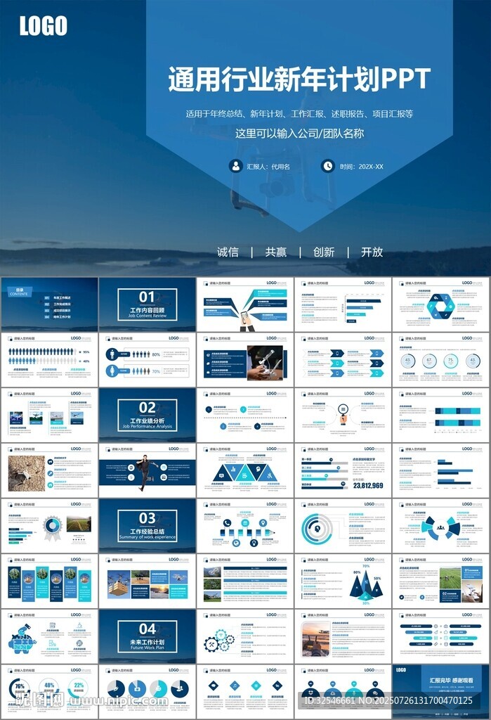 无人机行业工作总结汇报PPT