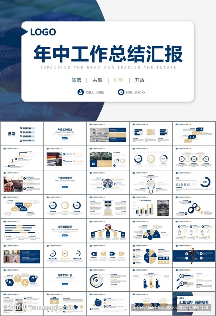 纺织行业总结计划工作汇报PPT