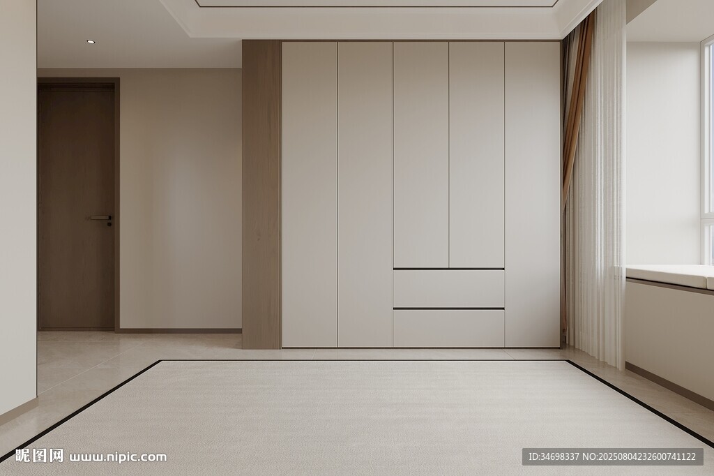 卧室衣柜效果图