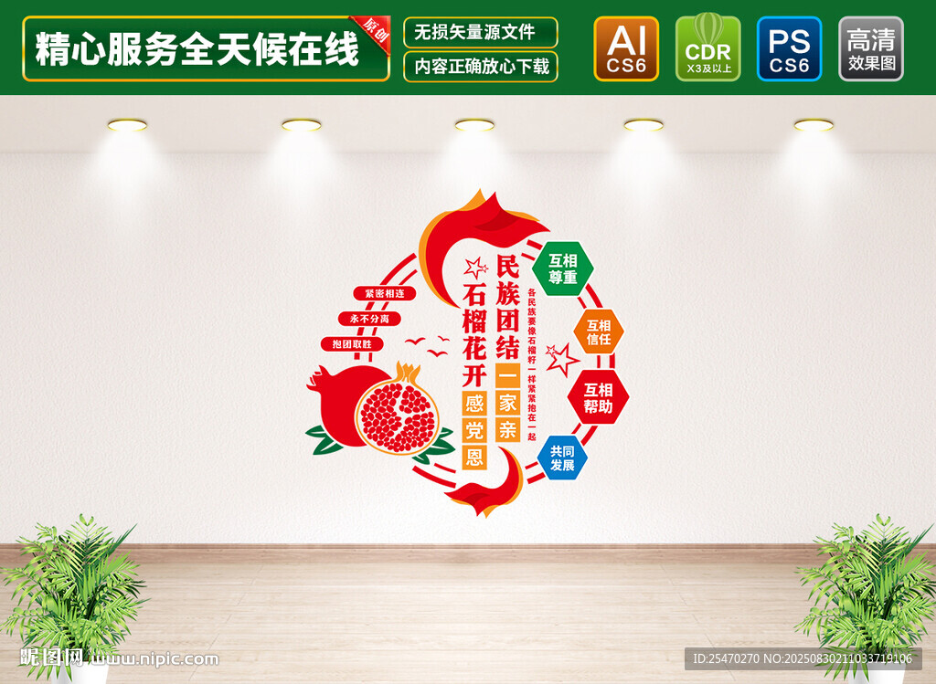 民族团结文化墙