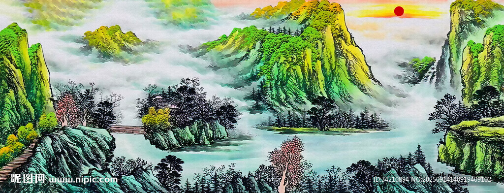 山水画